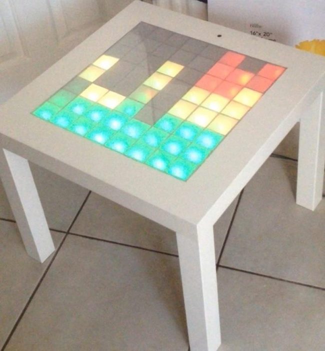 Colorful Tile Light Table
