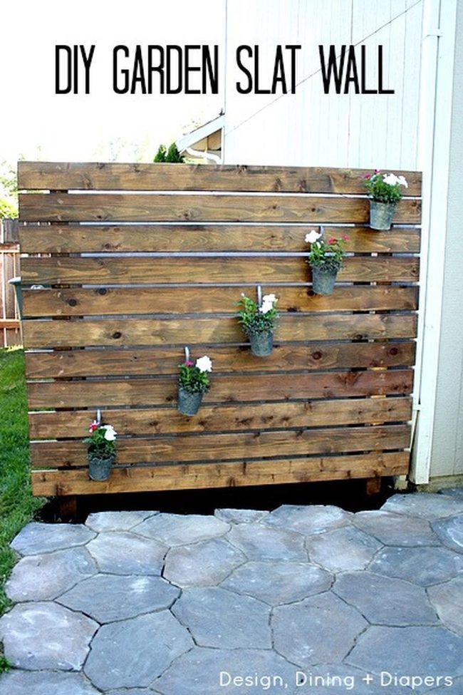 Brown Wood And Hanging Greenery