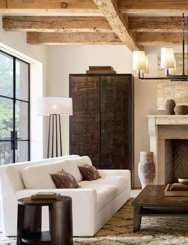 Stone Fireplace Pottery Gallery