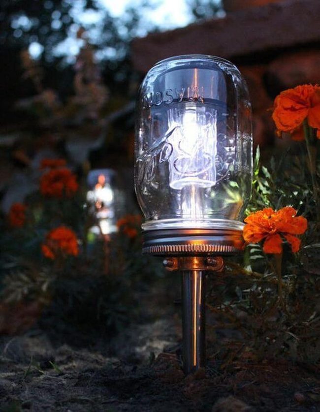 Marigold Mason Jar Lights