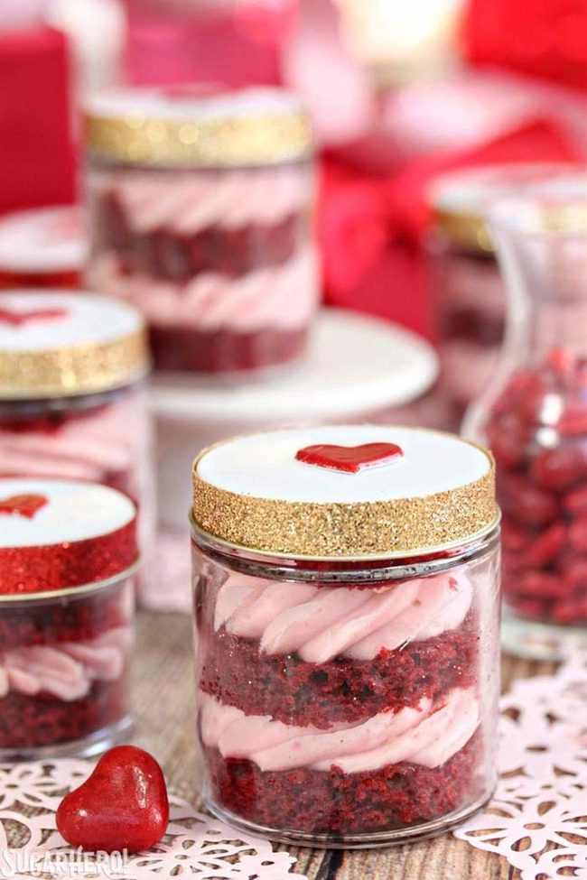 Red Velvet Layered Romance