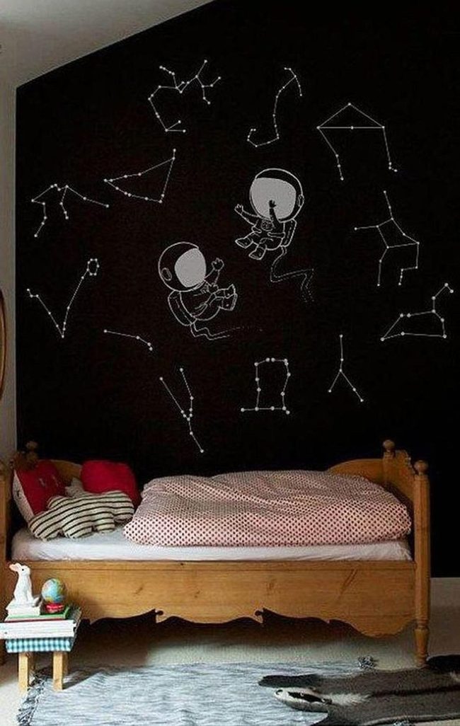 Dark Walls, Pink Blanket Galaxy