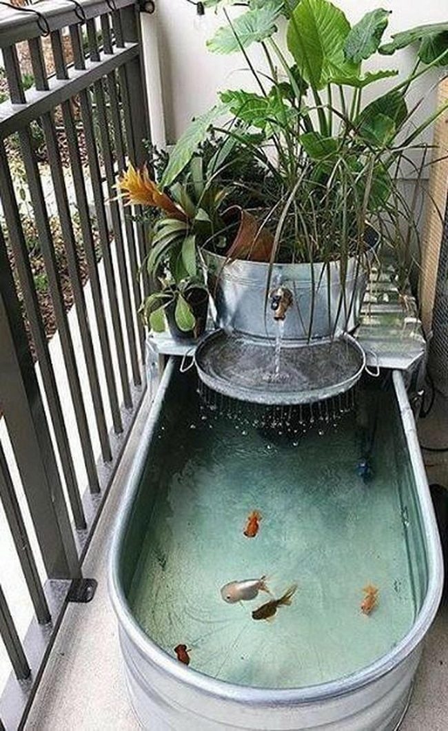 Living Water Feature Balcony