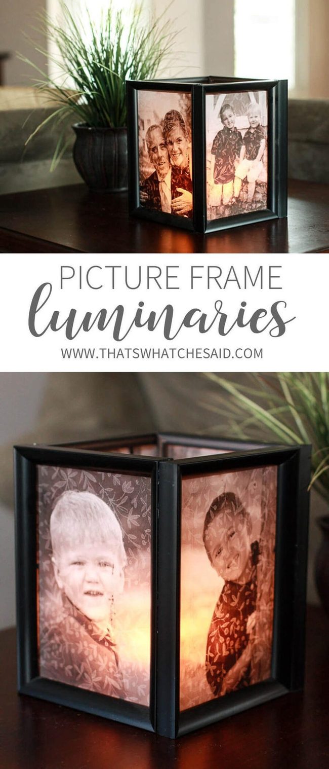 Illuminated Photo Cube Frame