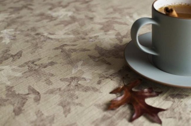 Light Blue Ceramic, Cinnamon Warmth