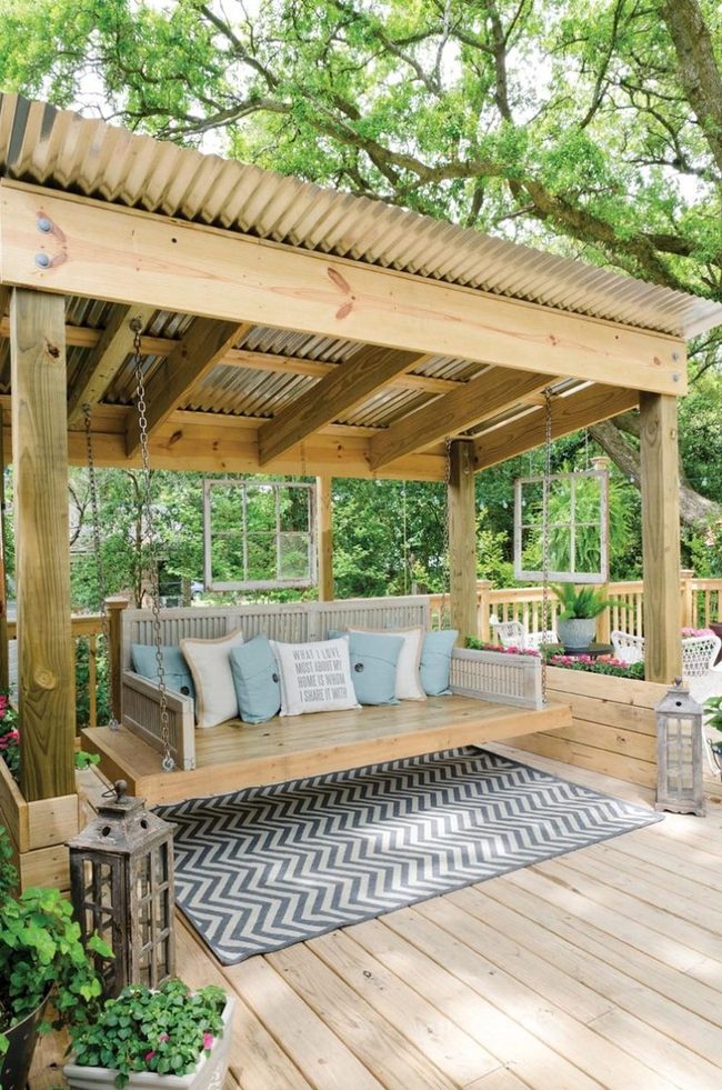 Metal Gazebo Garden Retreat