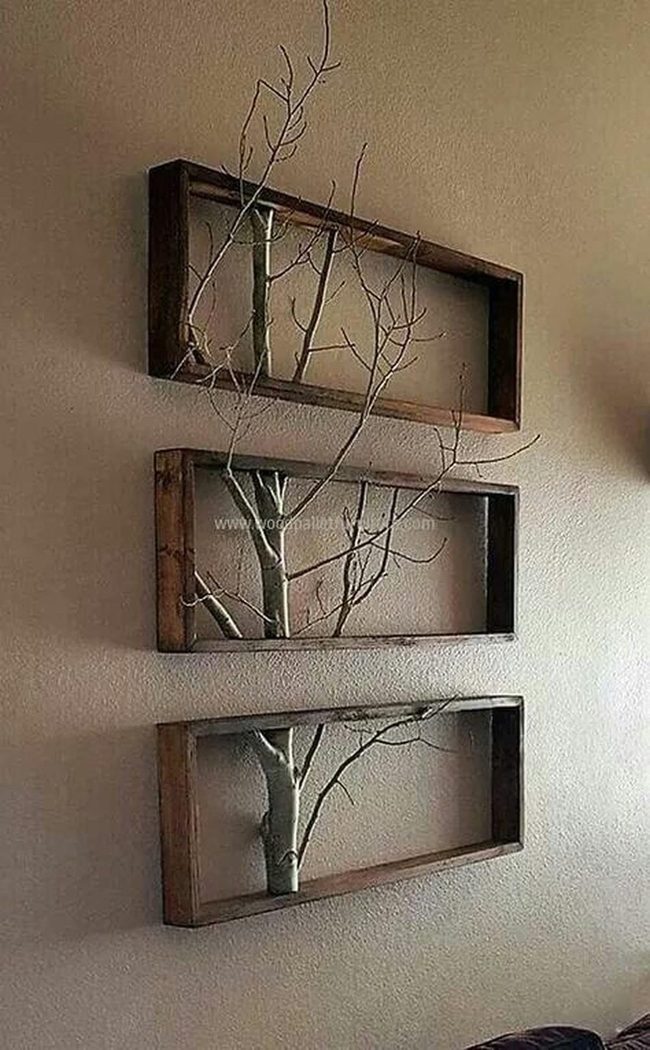 Wooden Frames, Natural Branches
