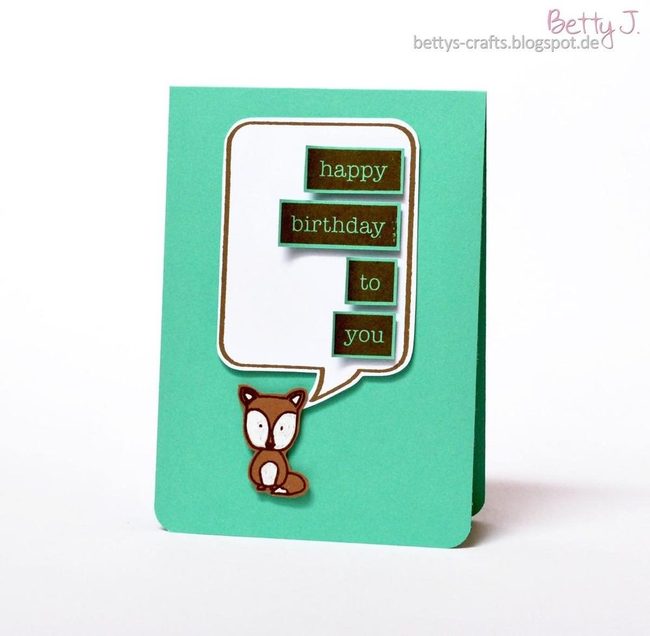 Green Fox Birthday Wish