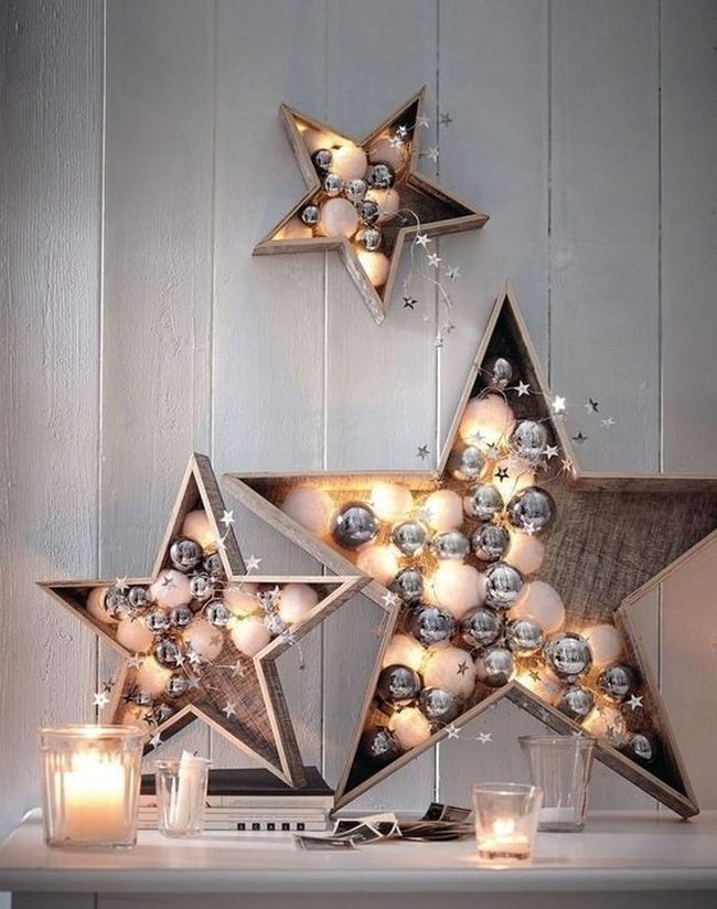 Wooden Stars, Silver Shimmer
