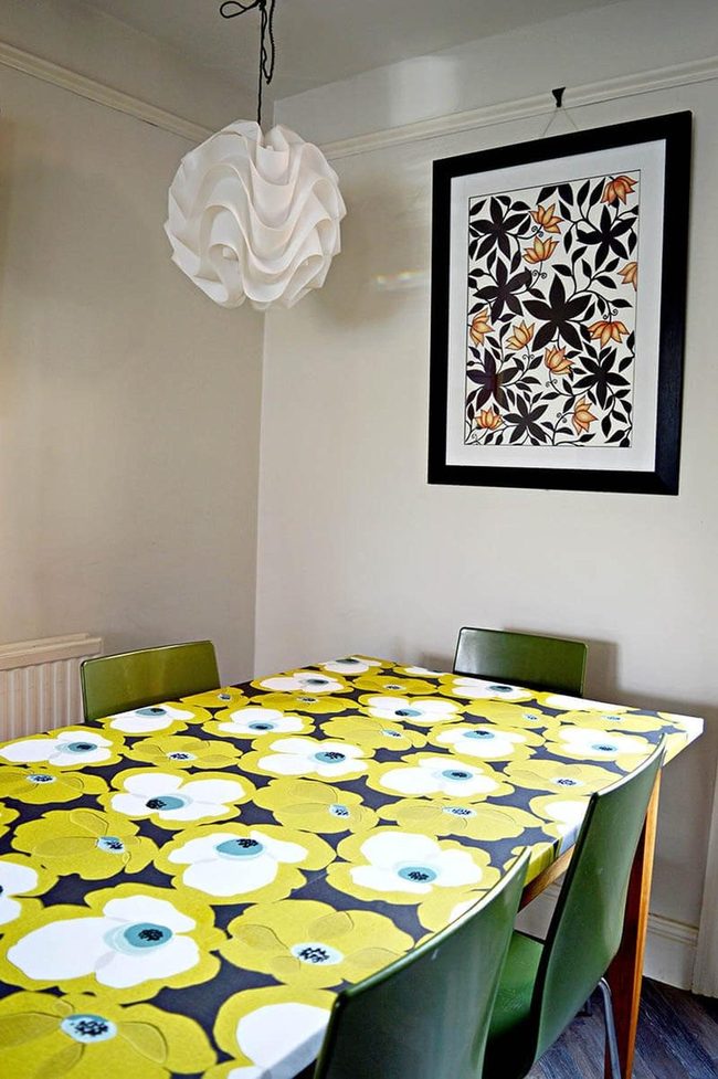 Patterned Furniture Transformation On Budget