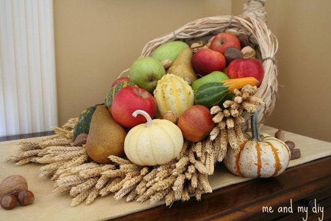 Golden Pumpkin Harvest Abundance