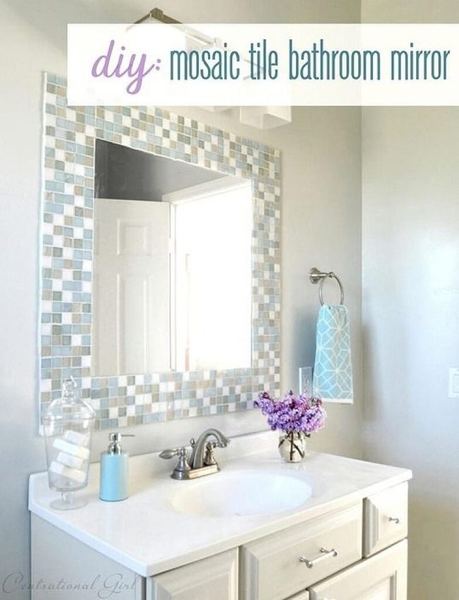 Mosaic Tile Mirror Sparkle