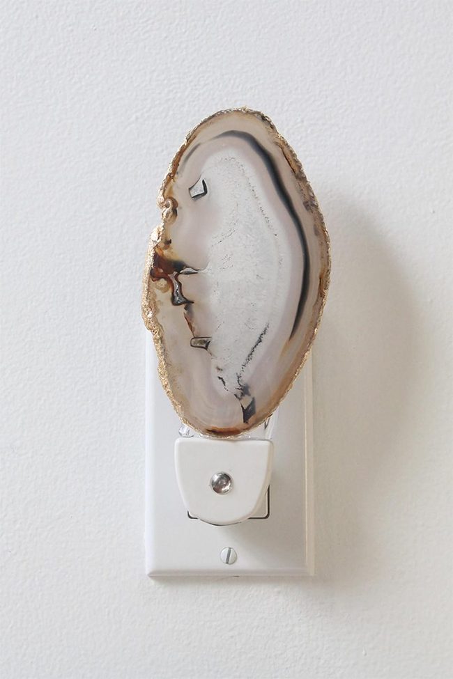 Natural Agate Night Light