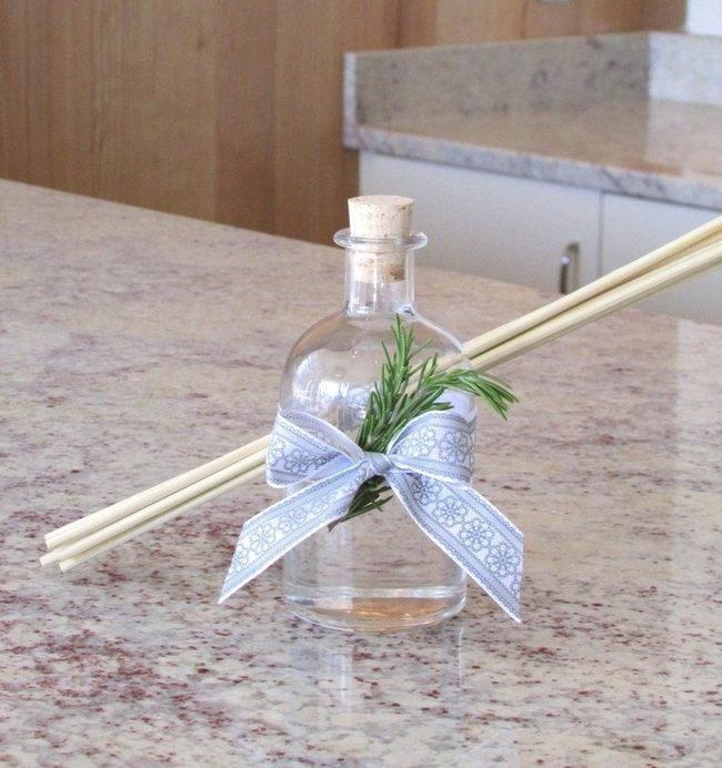 Green Rosemary Diffuser Display