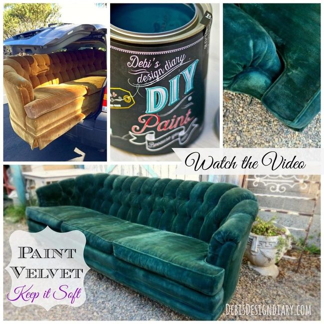 Green Velvet Tufted Statement