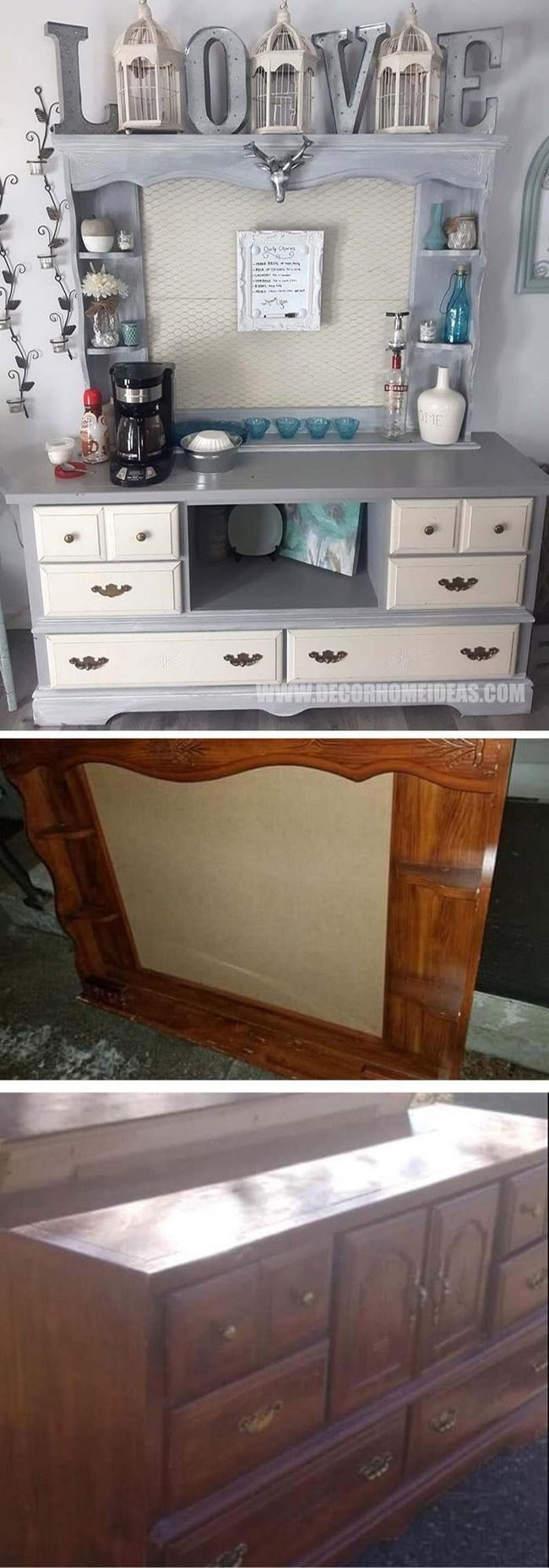 Dresser-To-Coffee Station Transformation