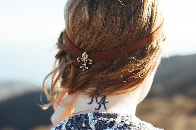 Silver Fleur-De-Lis Mountain Contemplation