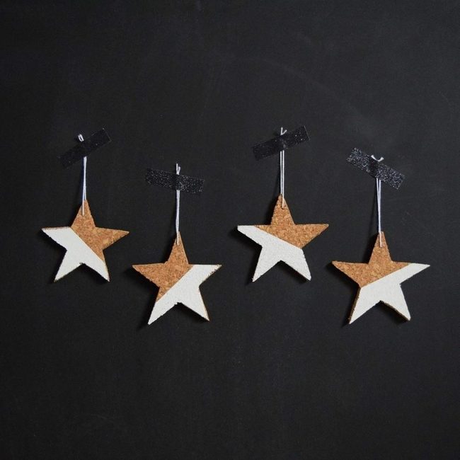 White Cork Star Geometry