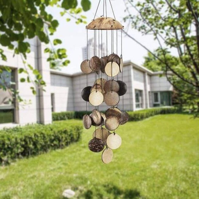 Coconut Shell Wind Chimes