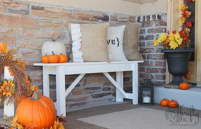 Orange Pumpkins, Autumn Evenings