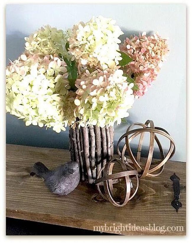 Twig Vases Natural Statement