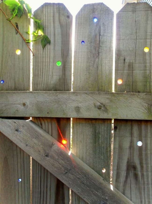 Rainbow Gem Picket Fence