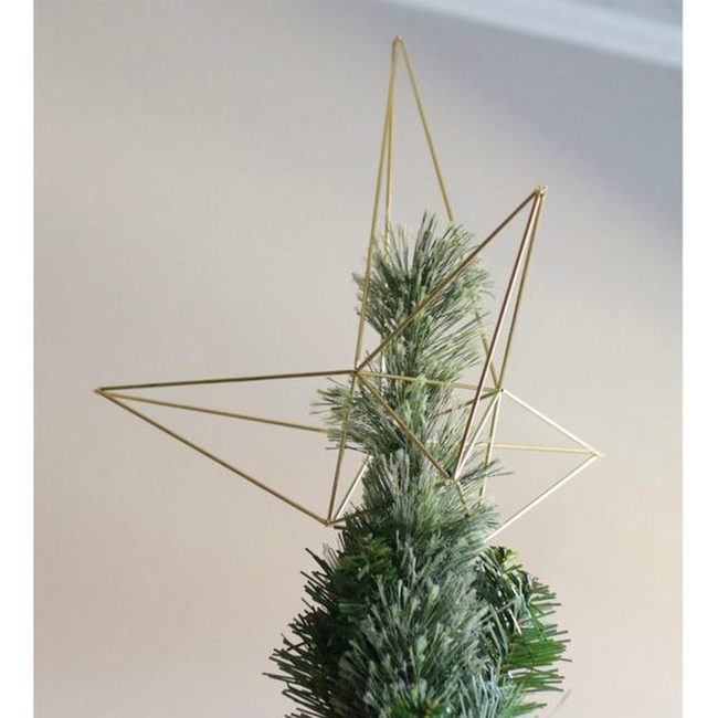 Gold Stars On Green Branches