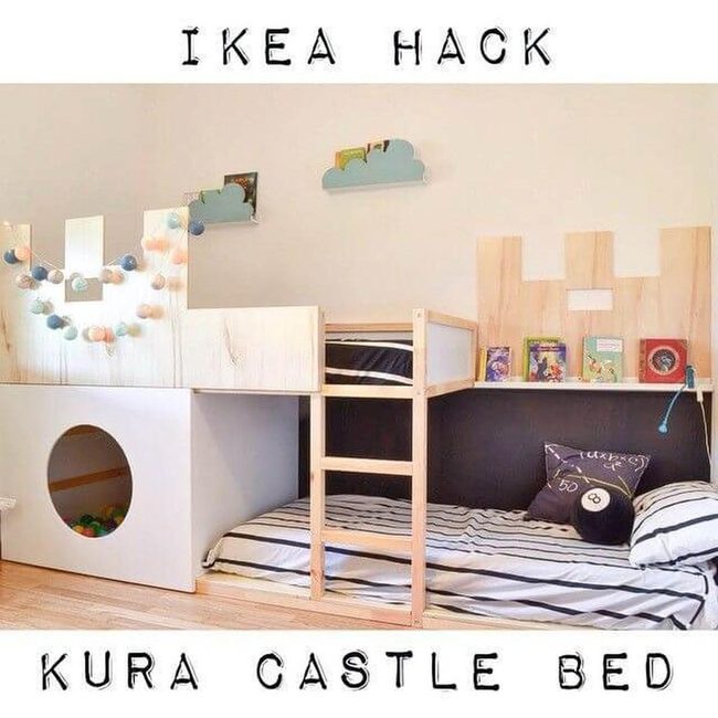 Castle Bunk With Ball Pit