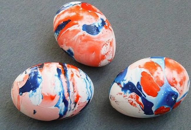 Painted Easter Eggs Art