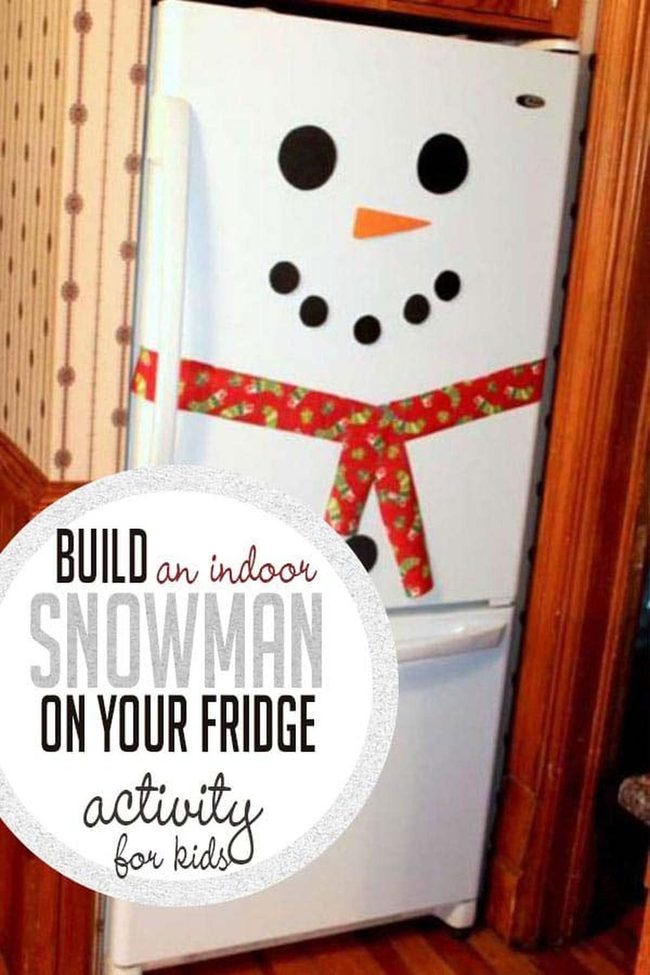 Fridge Snowman Decoration
