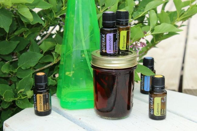 Green Glass Bottles, Golden Caps