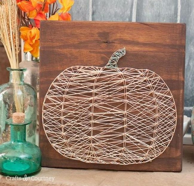Threaded Wood Pumpkins