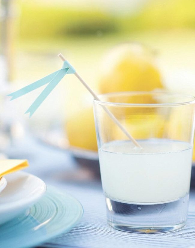 Crystalline Lemonade And Turquoise Summer