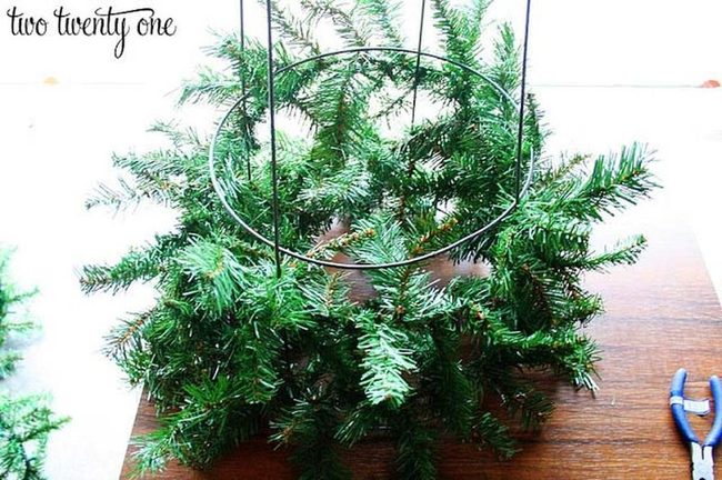 Tomato Cage Christmas Tree