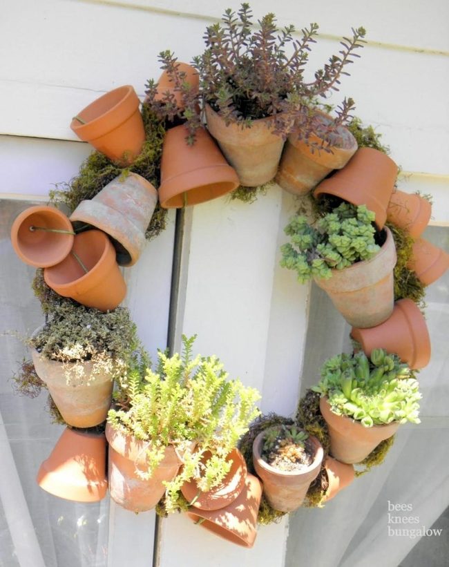 Terracotta Pot Circle Garden