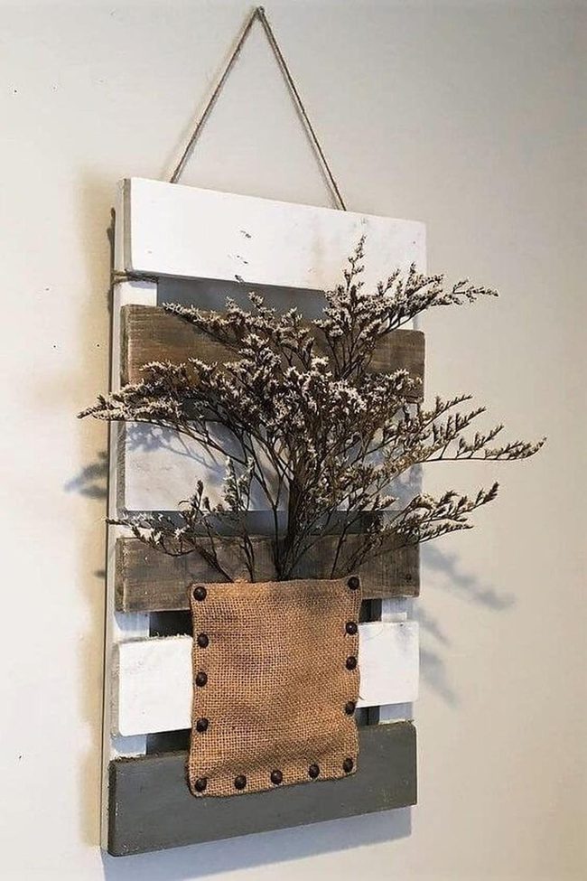 Reclaimed Wood Vertical Gardens