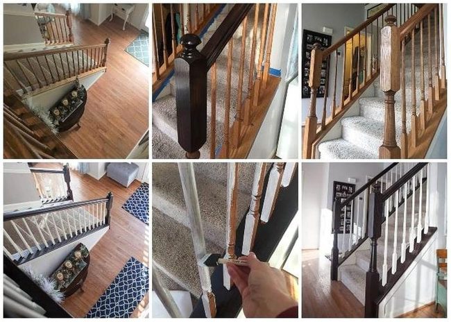 Dark Stained Oak Statement