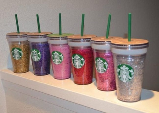 Glitter Cups Rainbow Sparkle