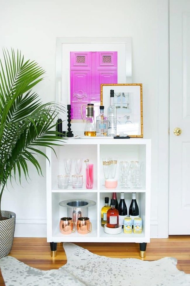 Tapered Legs Transform Basic Cabinet