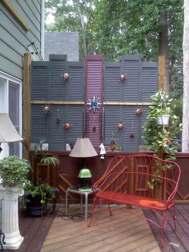Gleaming Metal Suns On Wood