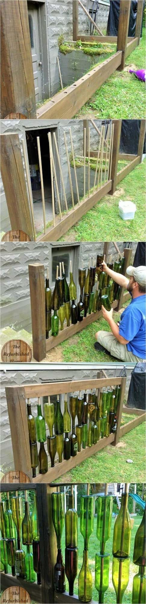 Glass Bottles Catch Sunlight