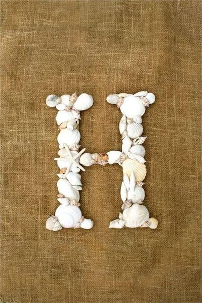 Floral Twig Letter Monogram