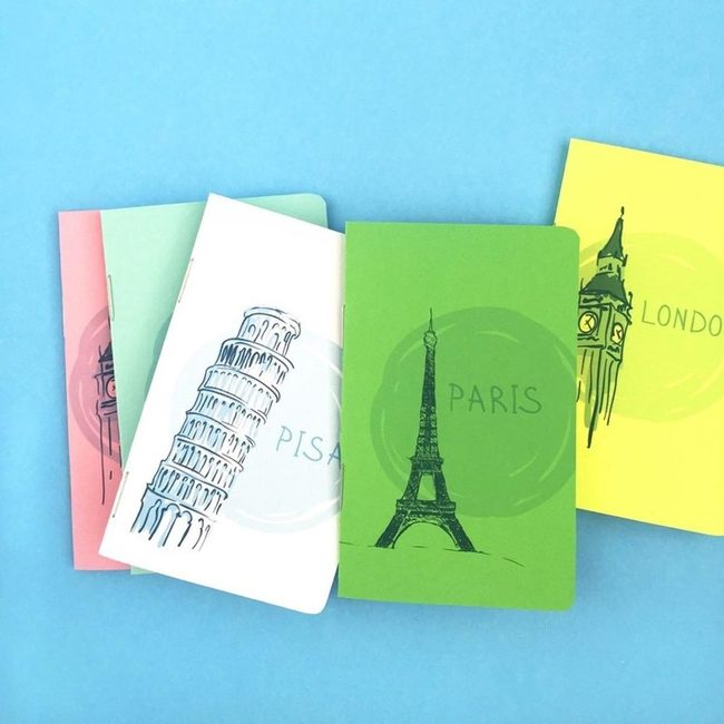 Global Landmarks, Colorful Covers