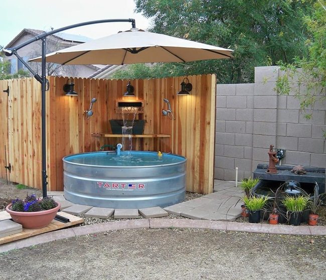 Galvanized Steel Summer Dip