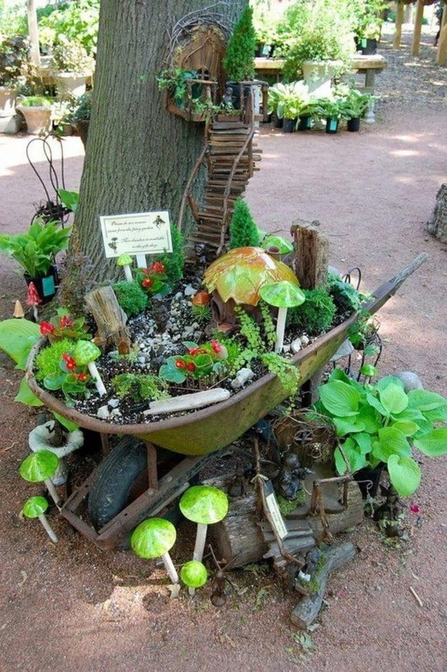 Spiral Tree Staircase Garden