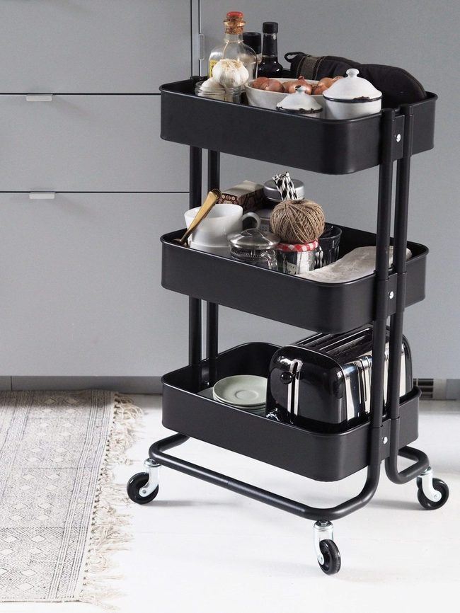 Mobile Kitchen Storage Cart