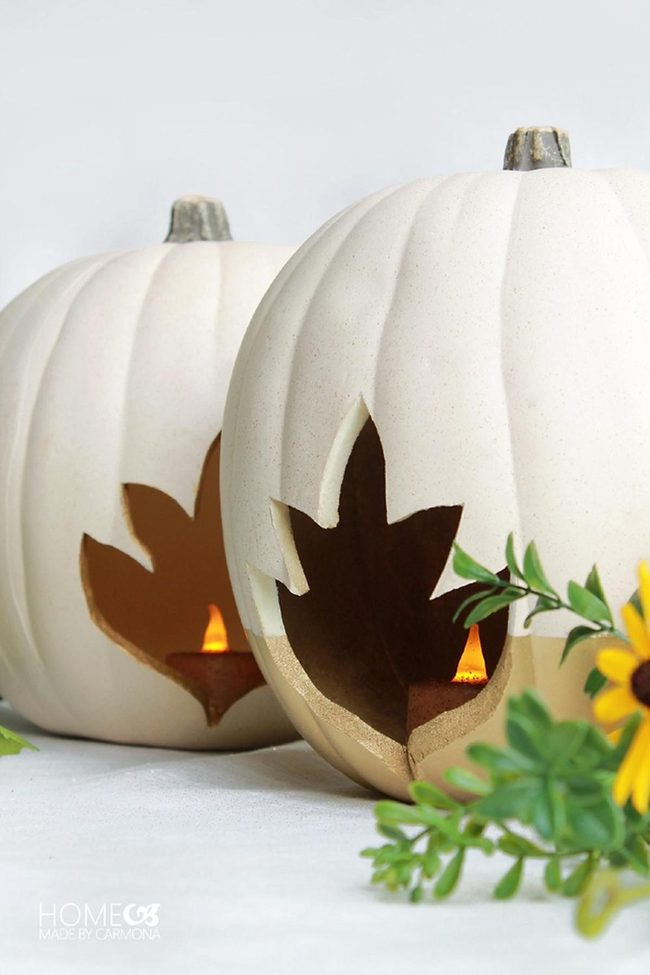 White Pumpkins, Leaflit Glow