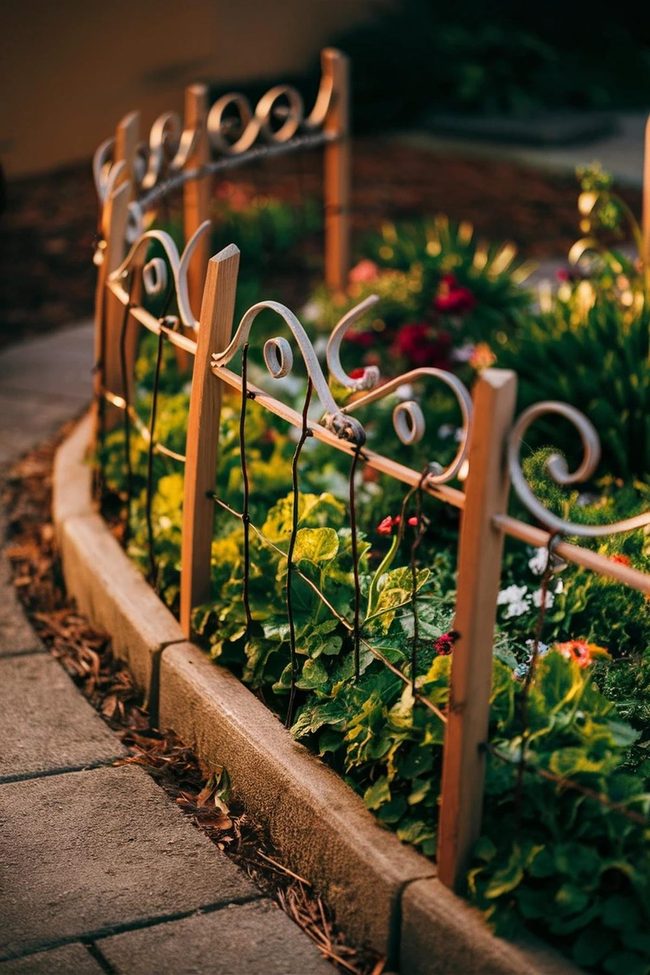 Petite Outdoor Fence Lines