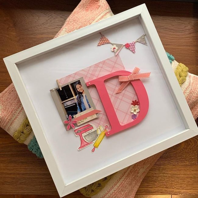 Personal Initial Photo Block