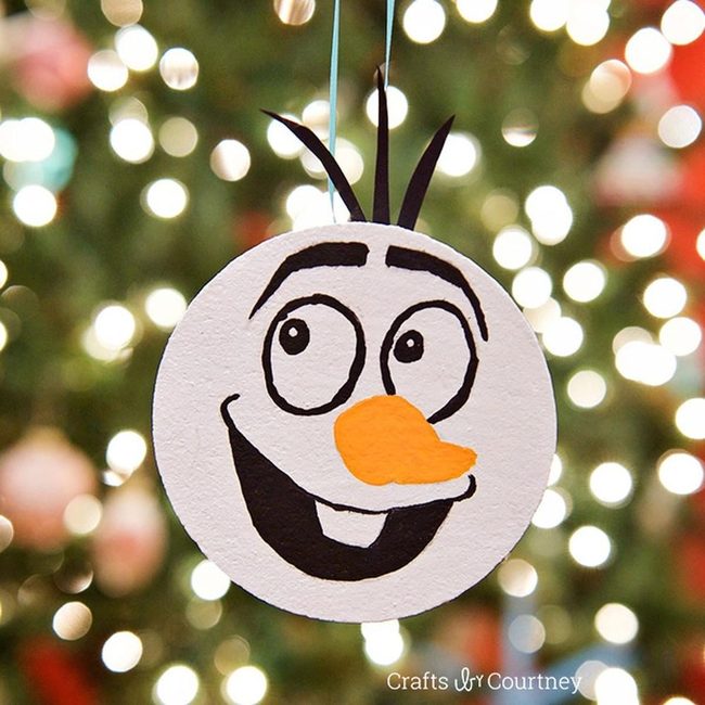 White Ceramic Snowmen With Orange Noses